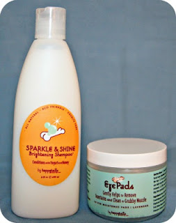 happytails+sparkleandshinebrighteningshampoo+and+eyepads